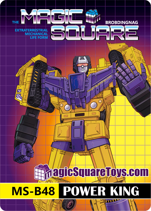 MS-B48 Power King - Magic Square Toys