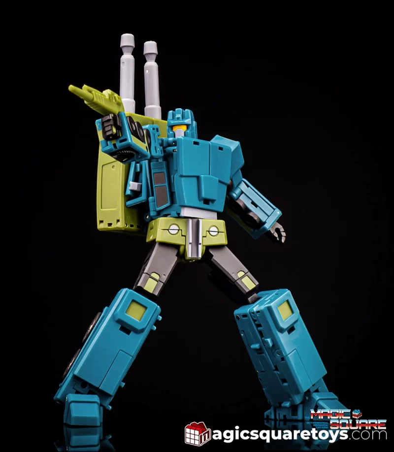 Magic Square Toys MS-B52 Night Tracer, Transformers Onslaught homage, the captain of the Combaticons / Bruticus homage.